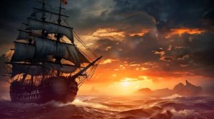 В закат! (Романтичный хард рок, NeiroBarD)