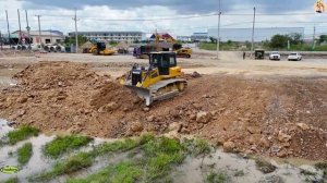 Строительство, обзор очередного участка