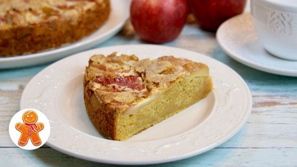 Пирог "Осенний" ✧ С яблоками и морковью