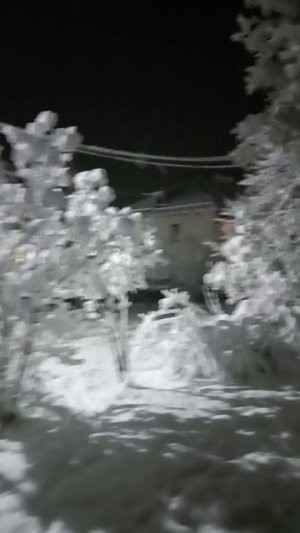 Вятку засыпало снегом