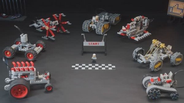 7 Автомобилей LEGO против 4 экстремальных препятствий
