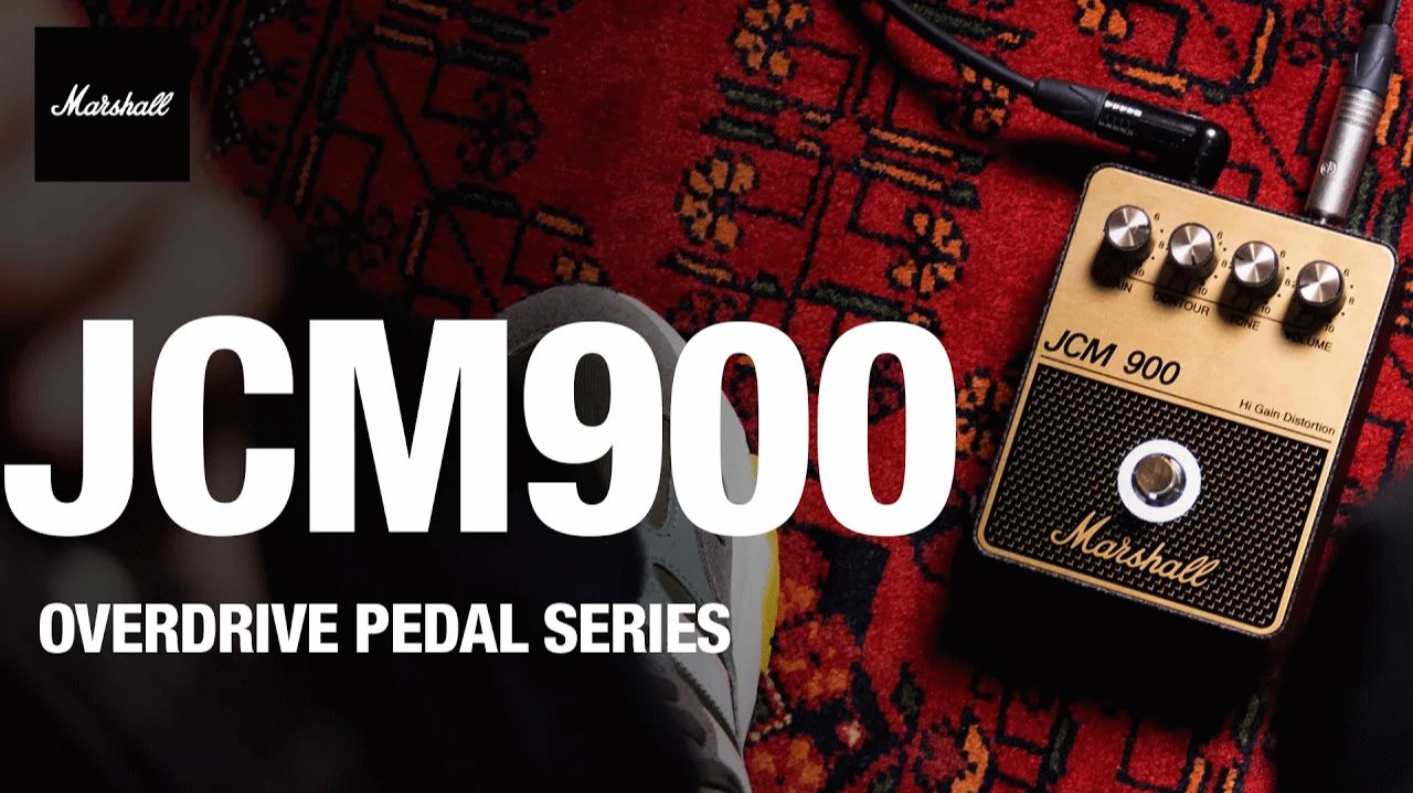 Marshall: JCM900 Pedal Official Demonstration ｜ Overdrive Pedals ｜ Marshall