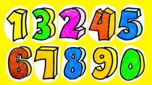 Вырезаем Объёмные Цифры! Занятия с Детьми!