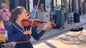 Conquest of Paradise – The Most Powerful Street Performance  Karolina Protsenko - Violin Cover