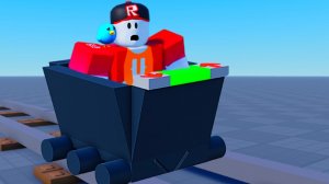 БИТВА СТРОИТЕЛЕЙ .  Железная дорога за 2 часа в Роблокс !