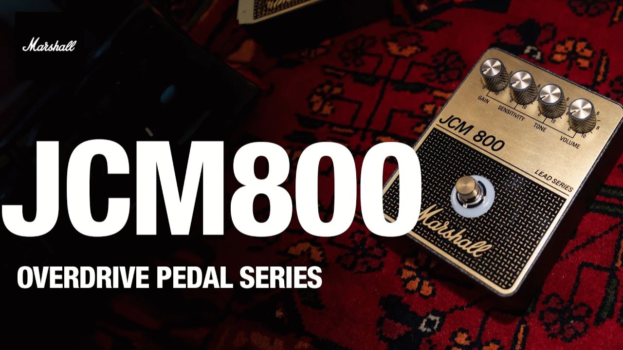 Marshall: JCM800 Pedal Official Demonstration ｜ Overdrive Pedals ｜ Marshall