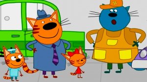 ТРИ КОТА - РАЗВЛЕКАТЕЛЬНОЕ ВИДЕО ДЛЯ ДЕТЕЙ - ИГРА ТРИ КОТА ДЛЯ МАЛЫШЕЙ