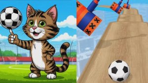 Шарики горки игра Мультики Видео для детей