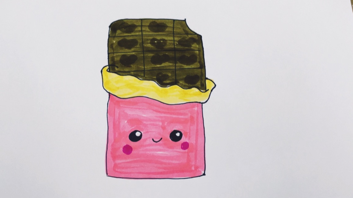 Как нарисовать ШОКОЛАД. Рисуем Вместе. смотреть онлайн