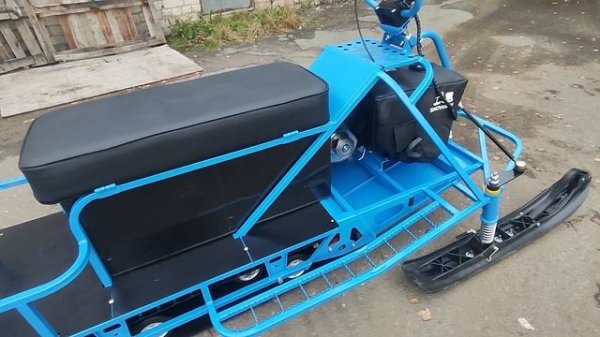 Снегоход Альбатрос! Небольшой обзор!