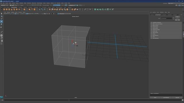 Introduction To Maya Modeling Tools - Symmetry -10