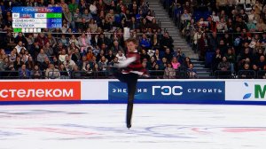 Евгений Семененко победил в короткой программе четвертого этапа Гран-при России