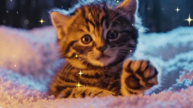 первый снег укутал город