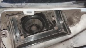 замена салонного фильтра на калине 1