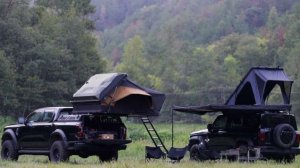 Обзор автомобильной палатки на крышу авто AVVA tents Hybrid 190