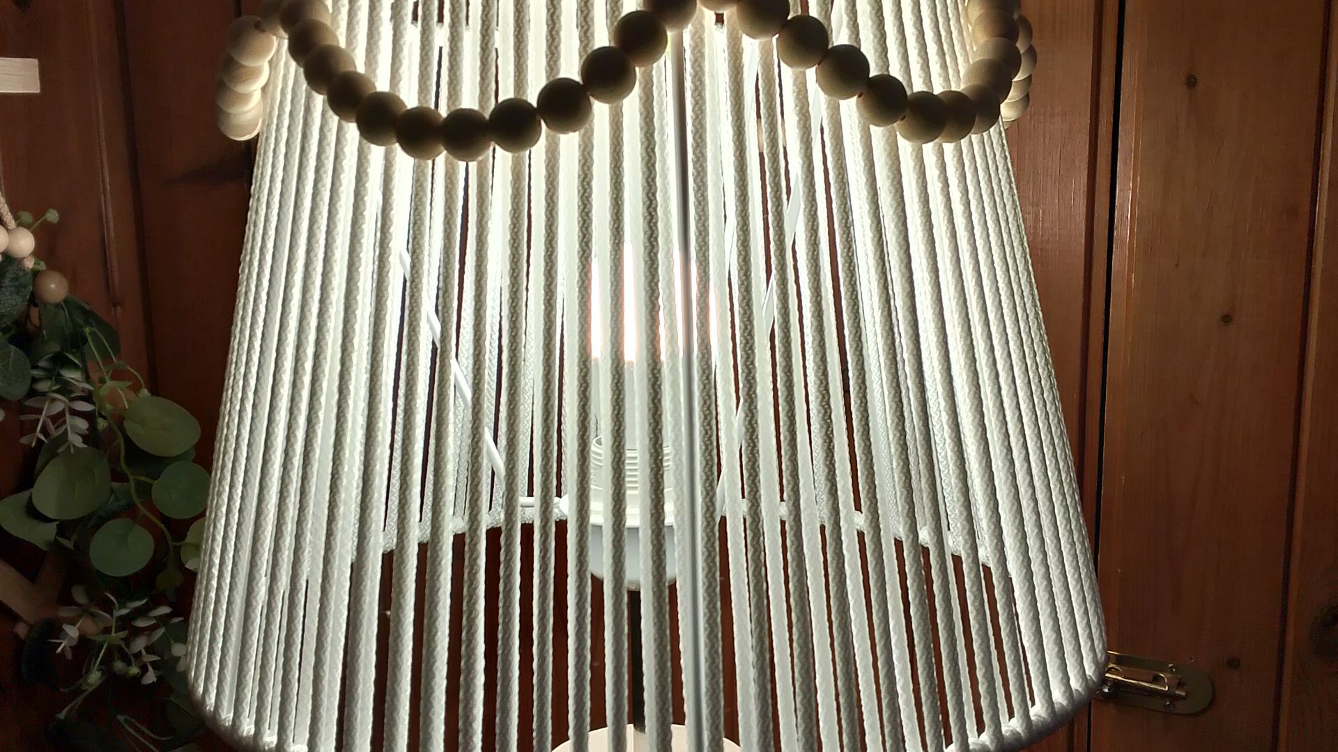 Бесплатный мастер-класс: плетем абажур для напольного торшера