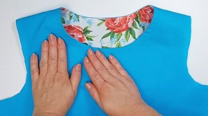 ✂️ Хитрости шитья: как легко обработать вырез горловины шаг за шагом