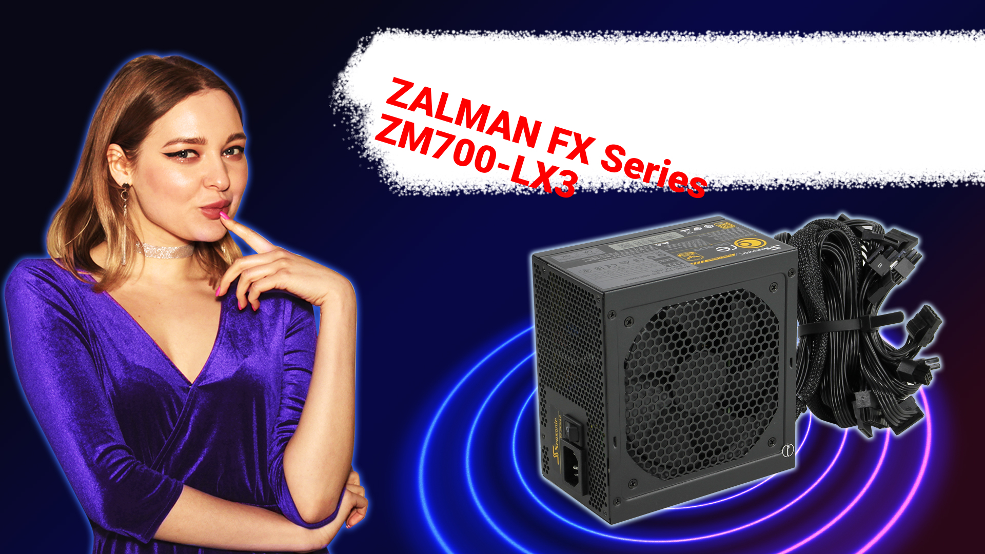 НИКС Компьютерный Супермаркет: видео про Блок питания ZALMAN FX Series ZM700-LX3 700 Вт смотреть онлайн