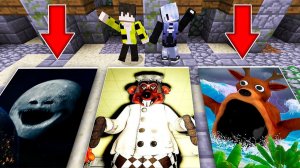 ВЫБЕРИ ПРАВИЛЬНУЮ ЯМУ ОЛЕНЬ ПОЖИРАТЕЛЬ 99 НОЧЕЙ ПИЦЦЕРИЯ ПАУЛИНА ЛУНА ПОЖИРАТЕЛЬ РОБЛОКС В МАЙНКРАФТ