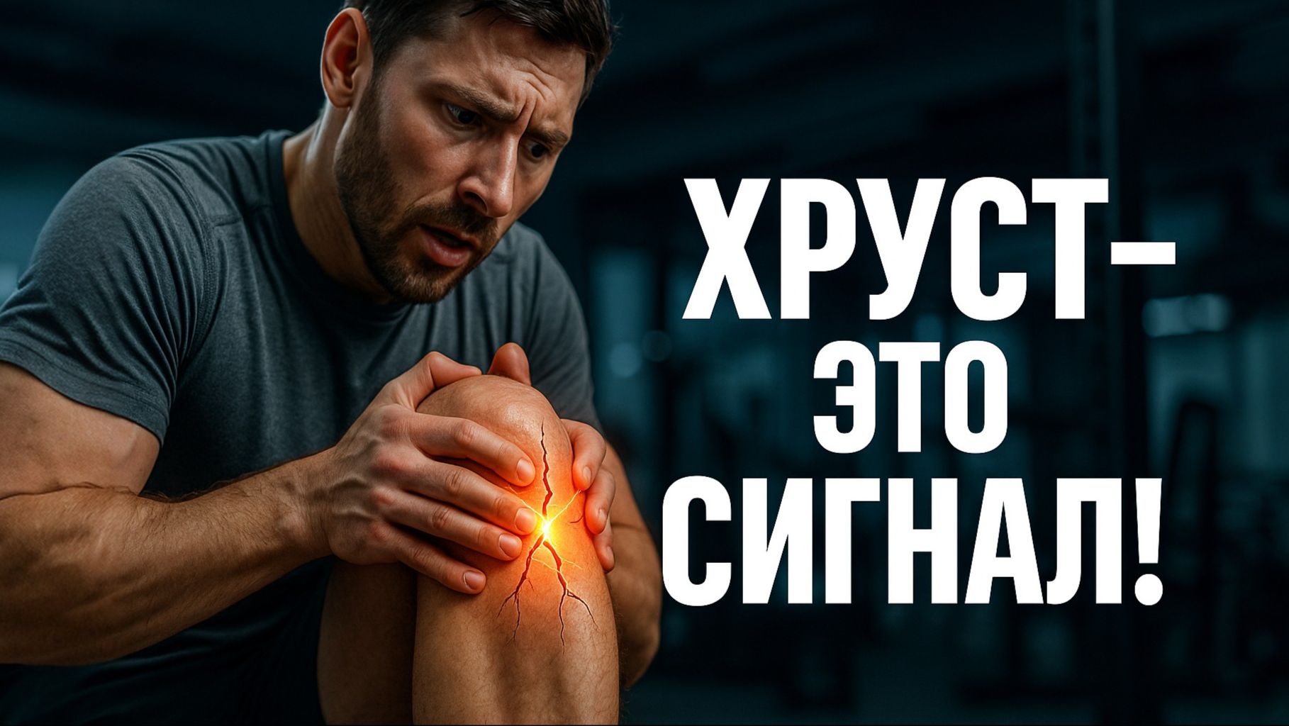 ТЫ УБИВАЕШЬ СВОИ СУСТАВЫ КАЖДЫЙ ДЕНЬ - даже не понимая этого