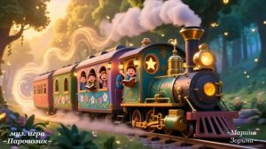 музыкальная игра "Паровозик"