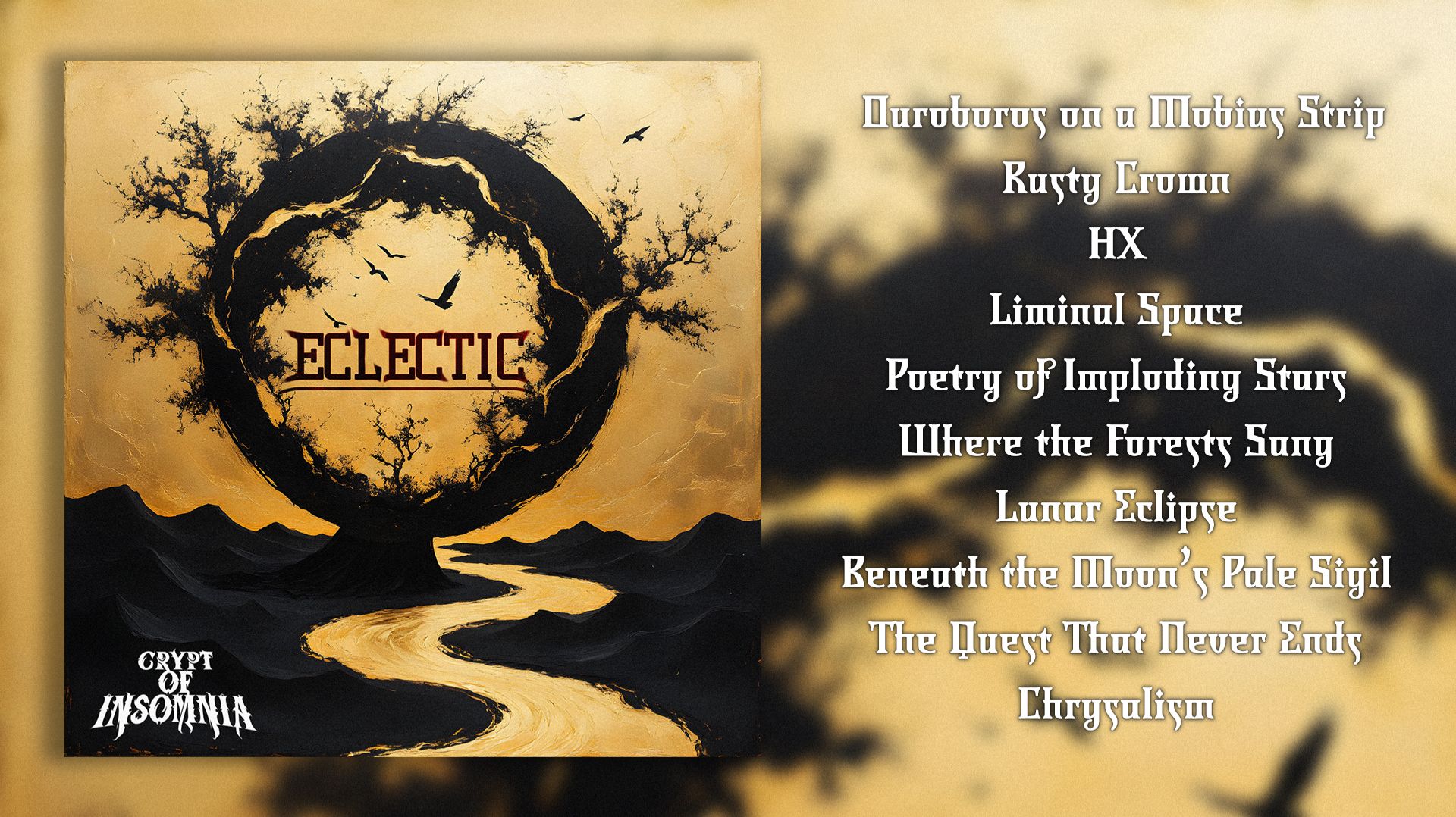 Crypt Of Insomnia (2025) - «Eclectic» [full-length Album]