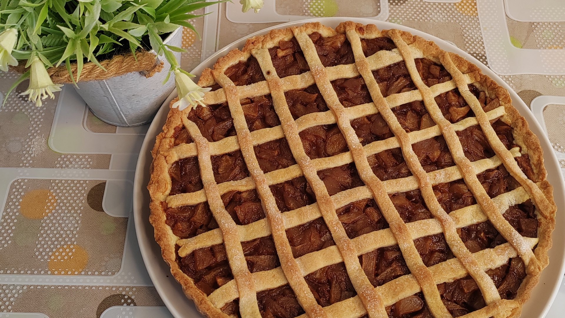 ЯБЛОЧНЫЙ ПЕСОЧНЫЙ ПИРОГ 🍎