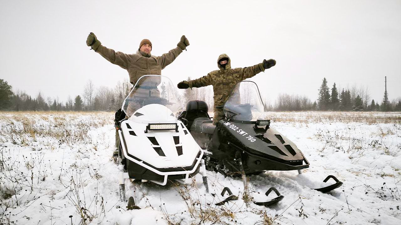 ПЕРЕДАЮ СНЕГОХОД СМ-002 В ХОРОШИЕ РУКИ / НАЧИНАЮ ОБКАТЫВАТЬ НОВЫЙ СМ-003 / СНЕГА ЕЩЁ МАЛО НА СЕВЕРЕ