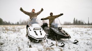 ПЕРЕДАЮ СНЕГОХОД СМ-002 В ХОРОШИЕ РУКИ / НАЧИНАЮ ОБКАТЫВАТЬ НОВЫЙ СМ-003 / СНЕГА ЕЩЁ МАЛО НА СЕВЕРЕ