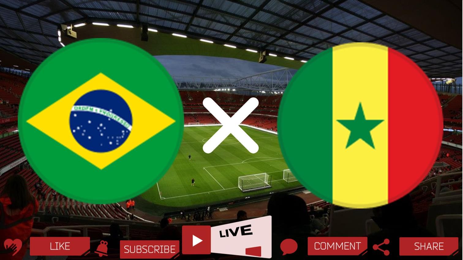 Бразилия - Сенегал | Текстовая трансляция