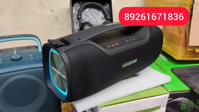 Колонка HOPESTAR A6 X легендарная колонка с Сабвуфером Стерео звуком Ручкой и ремнем ✅ Мини обзор в смотреть онлайн