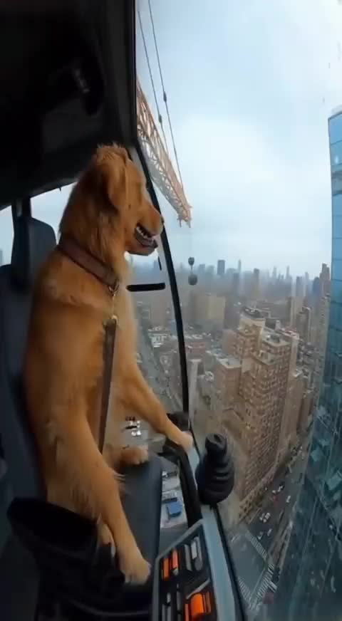 Пёс крановщик 🤣🤣 смотреть онлайн