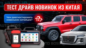 Диагностика Tank 300 и Hongqi h5 с Launch pad 7