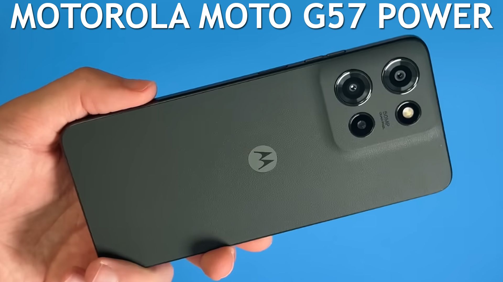 Motorola Moto G57 Power первый обзор на русском смотреть онлайн