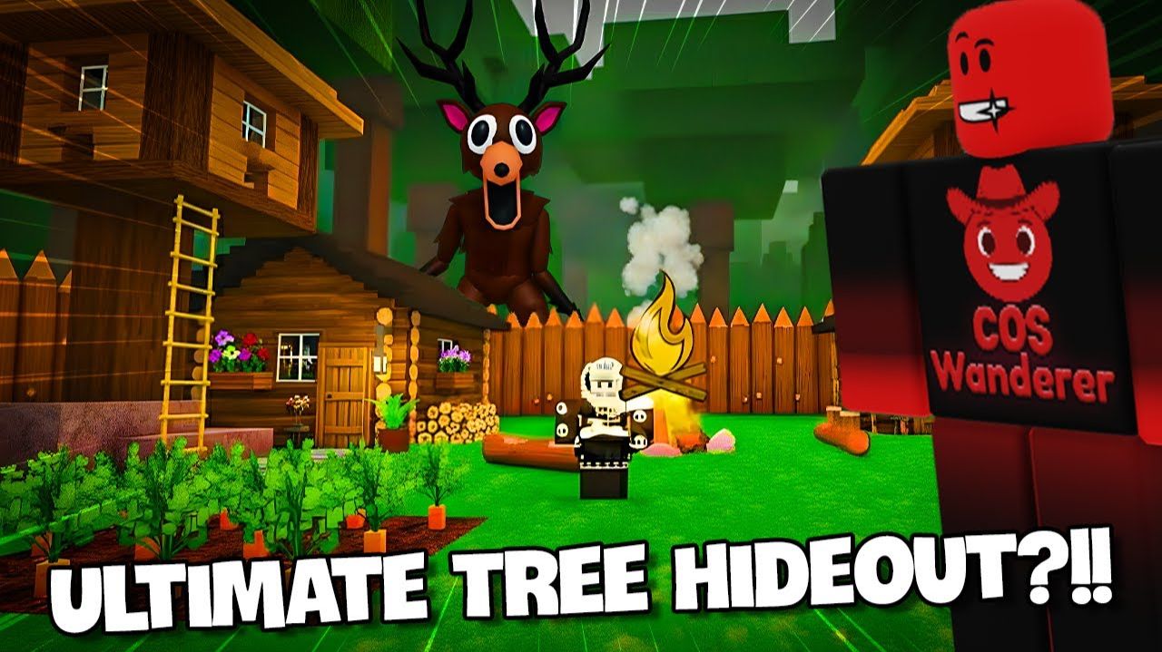Я построил БАЗУ НА ДЕРЕВЕ в игре 99 ночей в лесу в РОБЛОКС смотреть онлайн