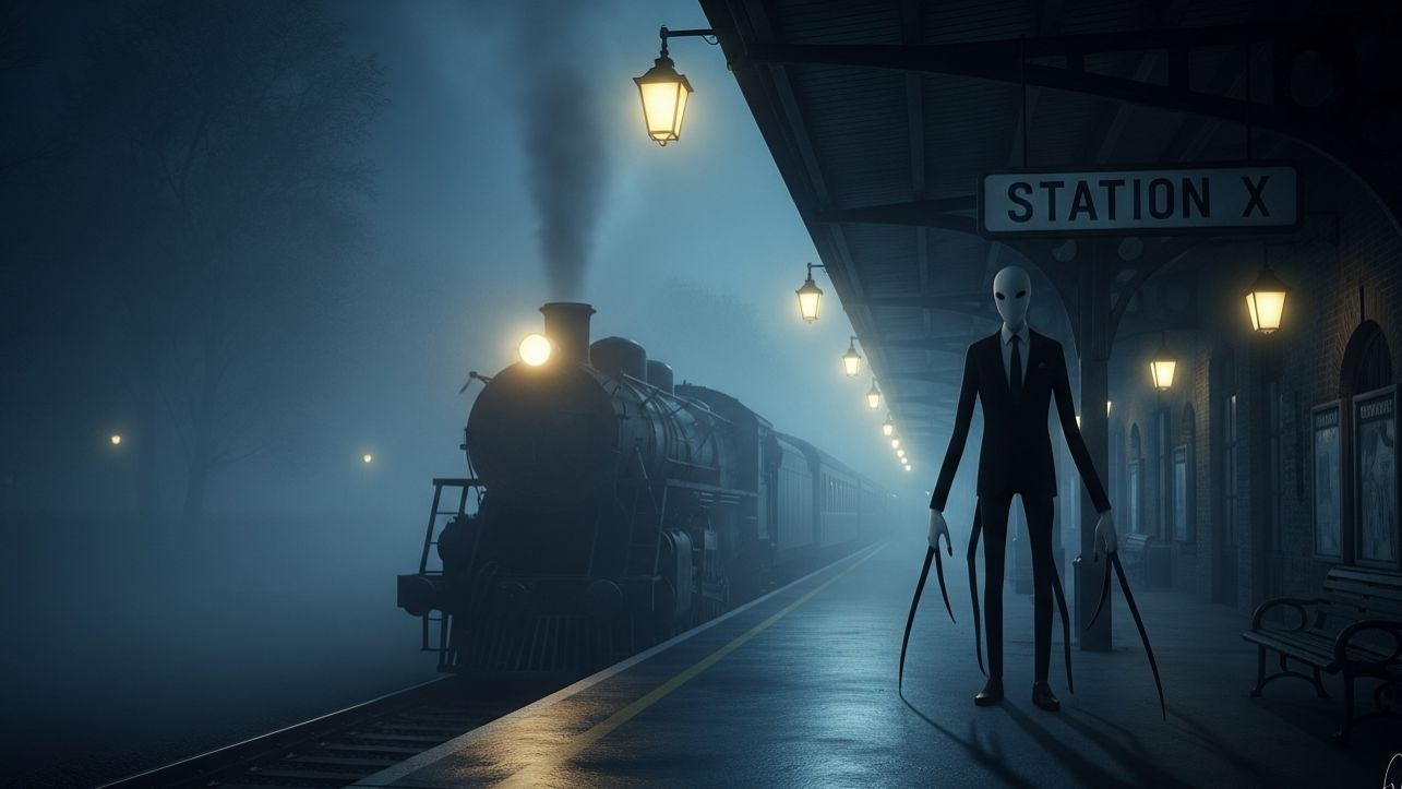 СТАНЦИЯ X - СЛЕНДЕРМЕН ЭПИЗОД 1 ЧАСТЬ 1 смотреть онлайн