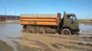 Реальная проходимость самосвалов Камаз