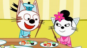 ТРИ КОТА ИДУТ ПО МАГАЗИНАМ - ТРИ КОТА ИГРА ДЛЯ ДЕТЕЙ