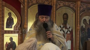 "О тайне соприкосновения с  Живым Богом". Проповедь протоиерея Артемия Владимирова. 161125.