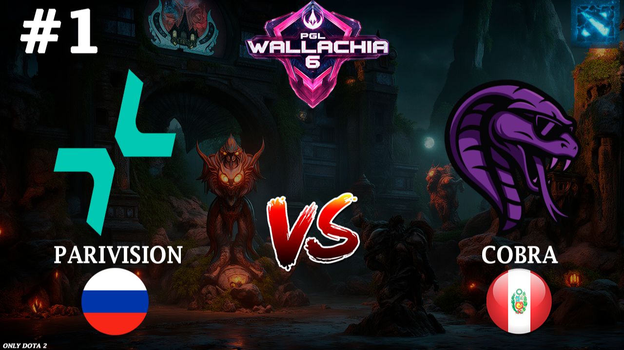 КЕРРИ ШТОРМ ОТ МАЛЫША | Parivision vs Cobra #1 (BO3) PGL Wallachia S6 смотреть онлайн