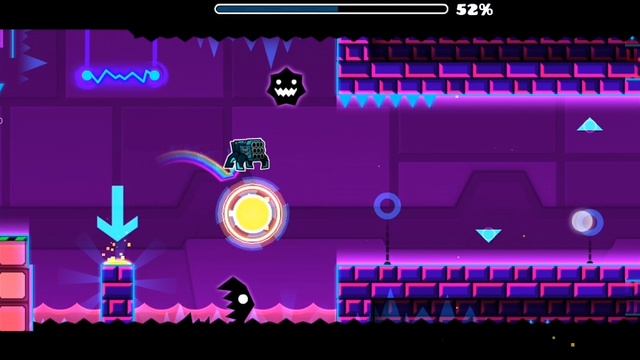 geometry dash INTO THE ZONE смотреть онлайн