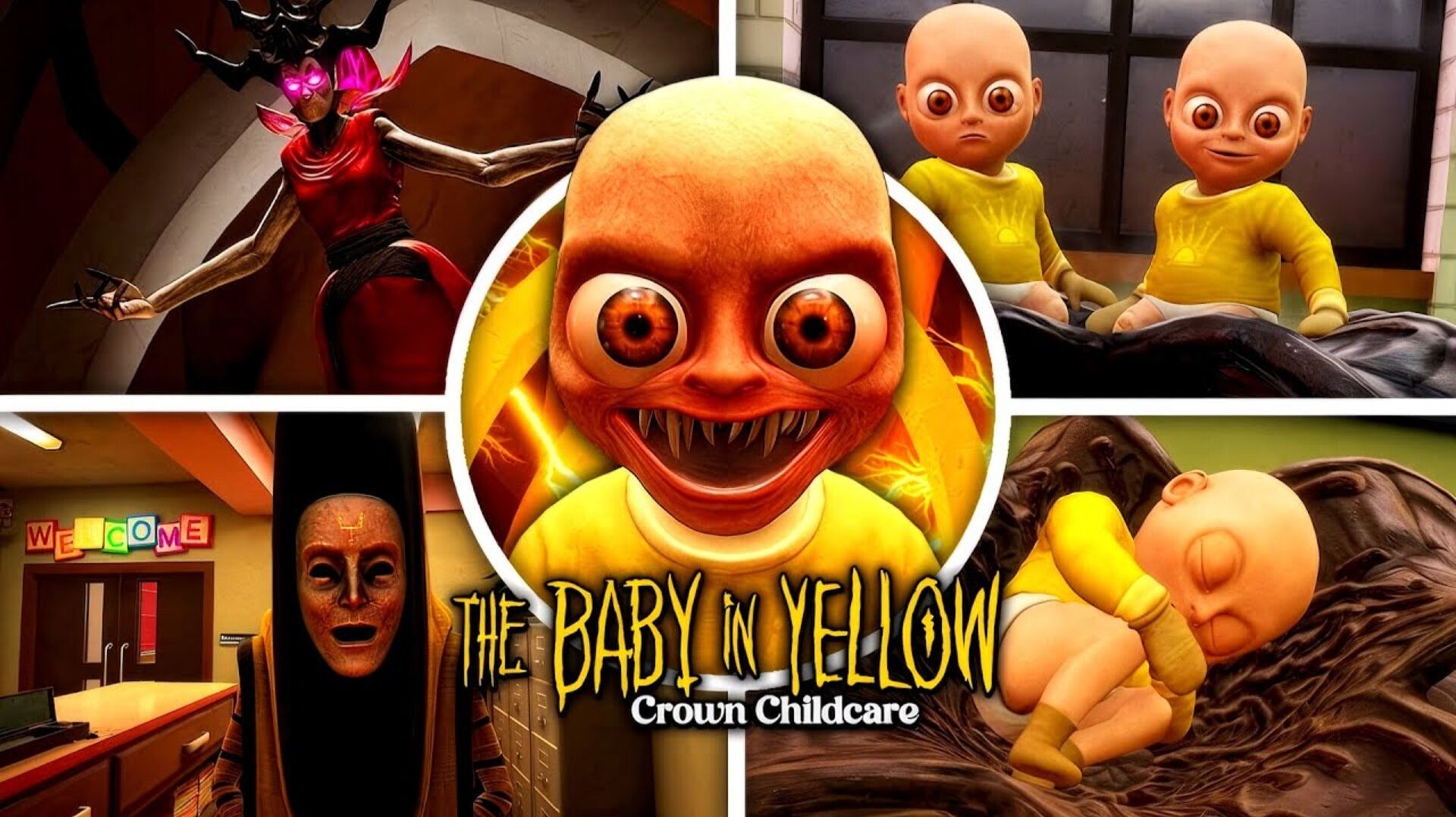 ⚡ЛЫСЫЙ РЕБЕНОК В ЖЁЛТОМ ВЕРНУЛСЯ!!! - 4 АКТ КОРОНА ВЫШЕЛ ➣ THE BABY IN YELLOW: Crown Childcare смотреть онлайн