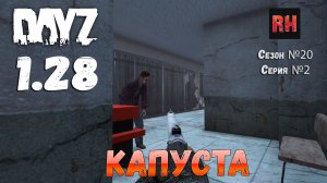 DayZ 1.28 Сервер The Destroyed World PVE Сезон №20 , серия №2 - Капуста! [2К]