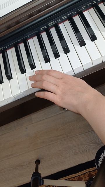 ре мажор натуральный и гармонический, показ на клавиатуре смотреть онлайн