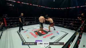 Алый зверь против Мачете на турнире IBA BARE KNUCKLE👊