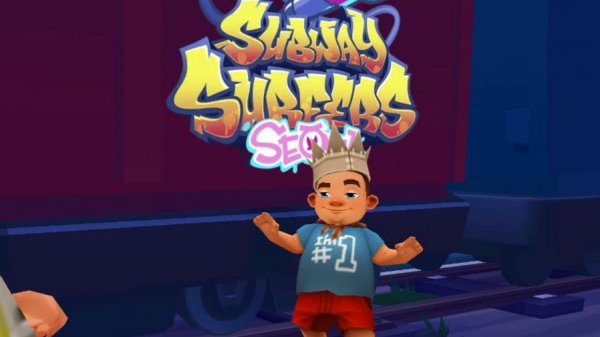 Детские мультфильмы Subway Surfers King