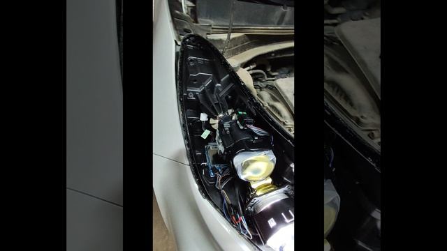 Сделали комплекс работ на Kia Sportage 4, 2019 года . Установили би линзы и шгу андроид магнитолу