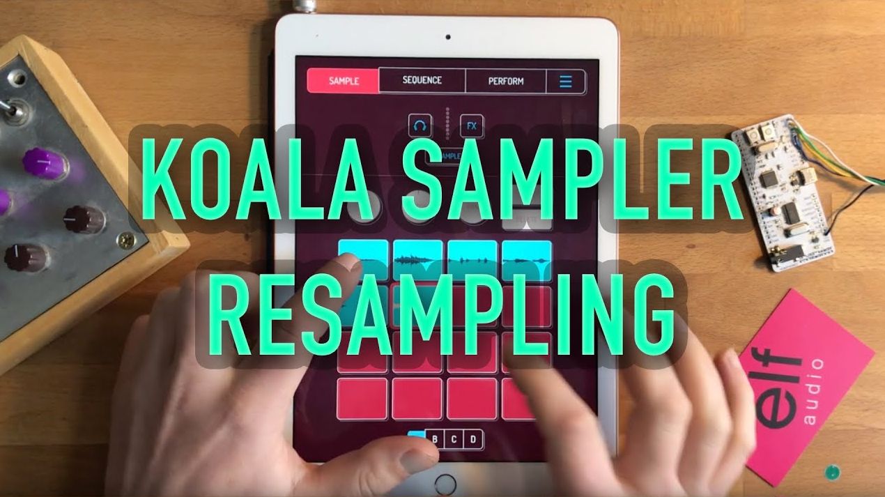 Koala Sampler: Resampling Tutorial