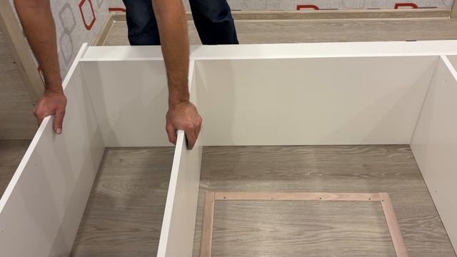 Не влезает телевизор Как мы собирали буфет для кухни смотреть онлайн