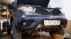 ТЕПЕРЬ он едет , ПРЯМО ... УАЗ ПАТРИОТ